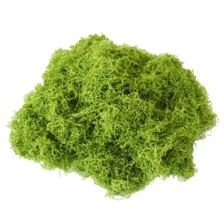 DOWNYPAWS - Mousse artificielle à grains fins pour gazon en pot 50 g vert foncé