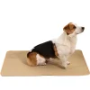 DOWNYPAWS - Nappe anti-urine pour animaux de compagnie réutilisable 30*30cm beige