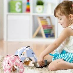 DOWNYPAWS - Panier - polyvalent et spacieux pour cochon d’inde lapin hamster furet