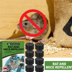 DOWNYPAWS - Pastilles répulses - souris-8pcs