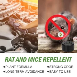 DOWNYPAWS - Pastilles répulses - souris-8pcs