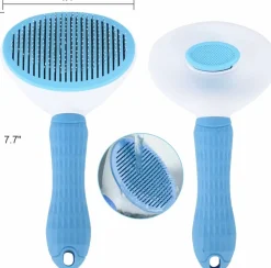 DOWNYPAWS - Peigne autonettoyant pour animaux de compagnie (chats, chiens et lapins)