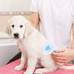 DOWNYPAWS - Peigne autonettoyant pour animaux de compagnie (chats, chiens et lapins)