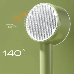 DOWNYPAWS - Peigne pour chat: enlever poils flottants nettoyer poils démêlant