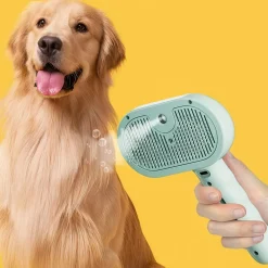 DOWNYPAWS - Peigne pulvérisateur en plastique pour animaux de compagnie - nettoyage et peignage