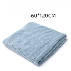 DOWNYPAWS - Peignoir pour chien 60*120cm-serviette absorbante spécifique pour animaux de compagnie