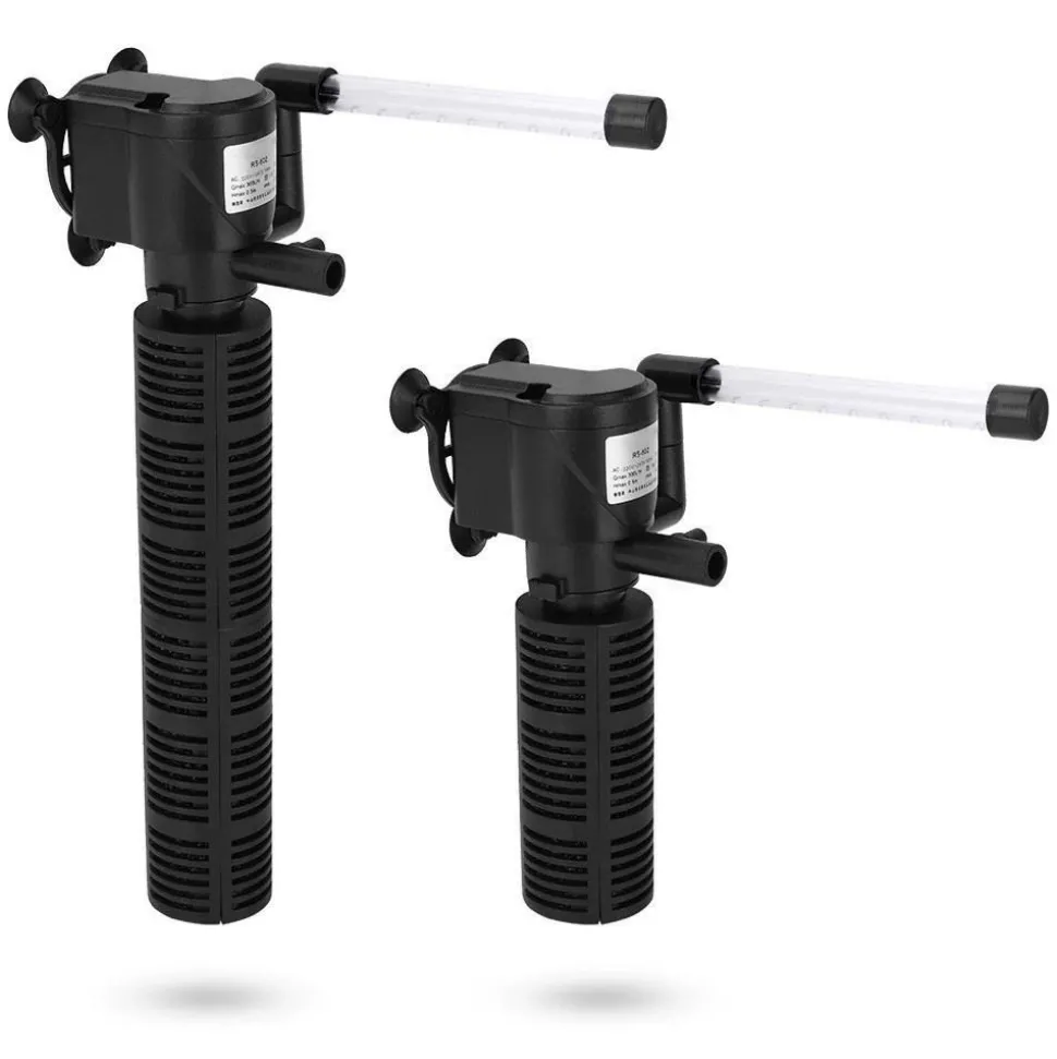 DOWNYPAWS - Petit aquarium 3 en 1 avec filtre intégré