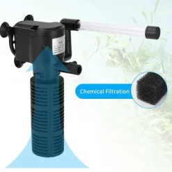 DOWNYPAWS - Petit aquarium 3 en 1 avec filtre intégré