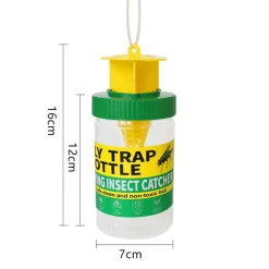 DOWNYPAWS - Piège à mouches - professionnel -, translucide/jaune - petit