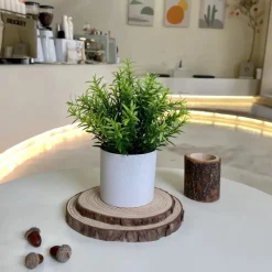 DOWNYPAWS - Plantes vertes artificielles en pot herbe de saule artificielle