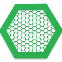 DOWNYPAWS - Plateau d'eau pour insectes - ruche avec bordure solide flottant vert