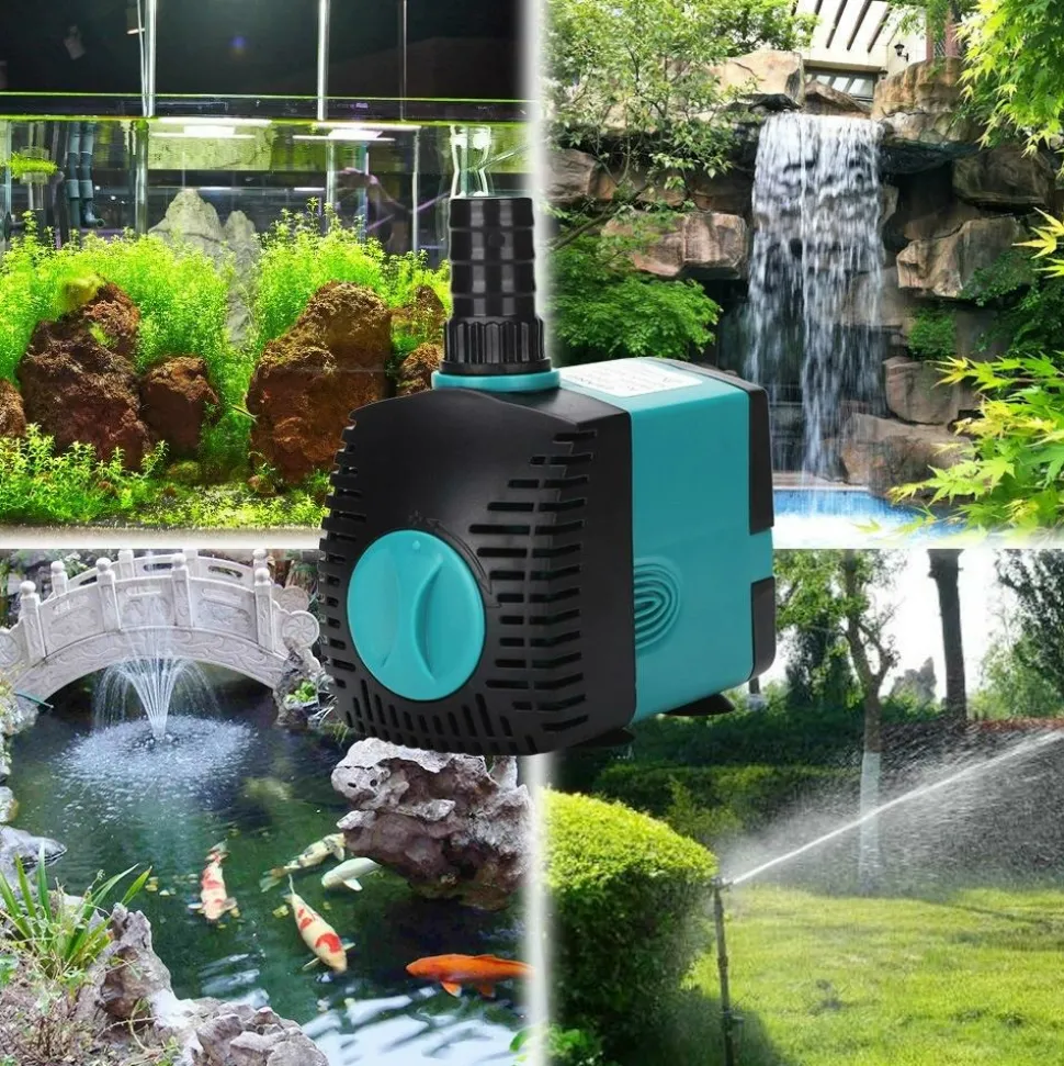 DOWNYPAWS - Pompe submersible pour petit aquarium et étang à poissons