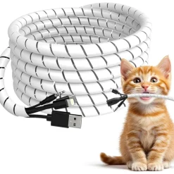 DOWNYPAWS - Protecteur de cordon 5m