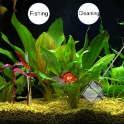 DOWNYPAWS - Épuisette aquarium - nettoyage déchets