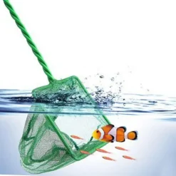 DOWNYPAWS - Épuisette aquarium à long manche maille fine