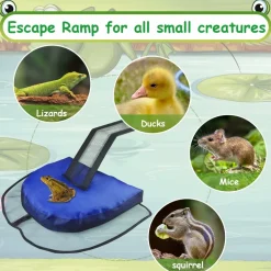 DOWNYPAWS - Rampe d'évacuation pour animaux, lot de 2