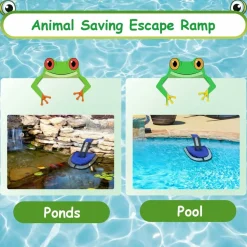 DOWNYPAWS - Rampe d'évacuation pour animaux, lot de 2