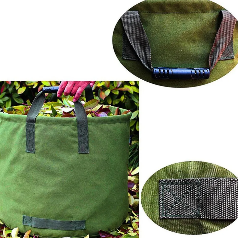 DOWNYPAWS - Sac de compost pliable pour jardin-vert