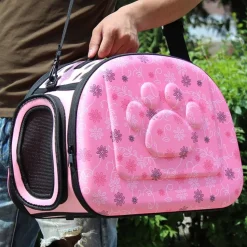 DOWNYPAWS - Sac de transport pliable pour chat et chien