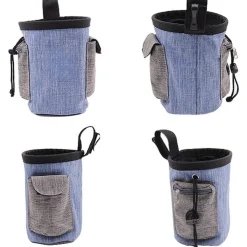 DOWNYPAWS - Sacs à collations sac pour chiens avec ouverture réglable, conception humanisée, stockage pratique, adapté à diverses occasions