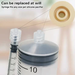 DOWNYPAWS - Seringue nourriture bébés animaux - mesure précise