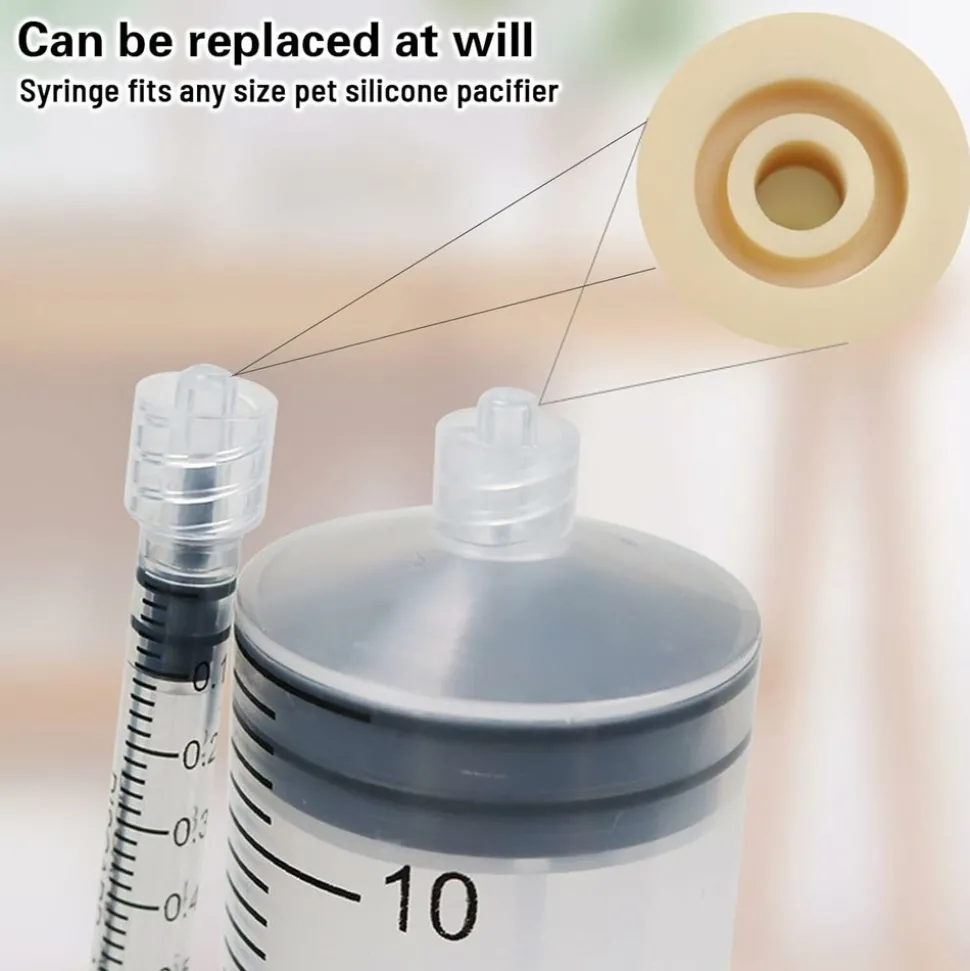 DOWNYPAWS - Seringue nourriture bébés animaux - mesure précise