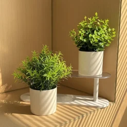 DOWNYPAWS - Simulation de plantes vertes en pot simulation de chrysanthème