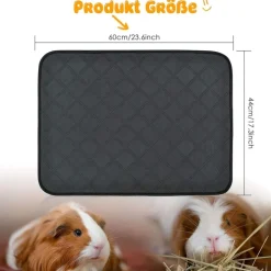 DOWNYPAWS - Tapis - lavable etanche antidérapant pour cage