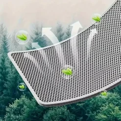 DOWNYPAWS - Tapis anti-éclaboussures et anti-taches pour litière pour chat 40*50cm