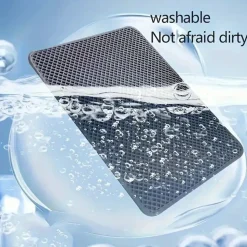 DOWNYPAWS - Tapis anti-éclaboussures et anti-taches pour litière pour chat 40*50cm