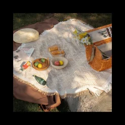 DOWNYPAWS - Tapis de sol extérieur pour camping 180x180cm - tapis de tente en extérieur