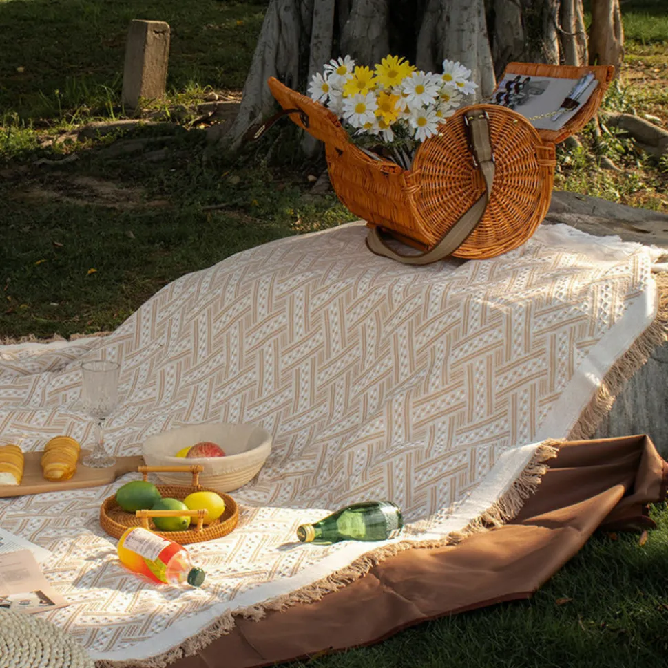 DOWNYPAWS - Tapis de sol extérieur pour camping 180x180cm - tapis de tente en extérieur