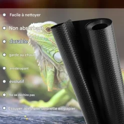 DOWNYPAWS - Tapis de terrarium - substrat pour reptiles