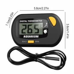 DOWNYPAWS - Thermomètre digital aquarium/terrarium