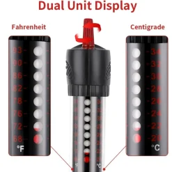 DOWNYPAWS - Tige chauffante automatique à température constante, 100 w pour aquarium