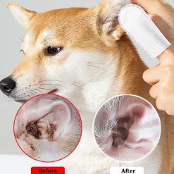 DTOPBUYAGE - 50 doigtiers de soin des oreilles pour animaux