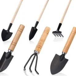 DTOPBUYAGE - 6 pcs mini outils de jardinage pour transplanter petites plantes