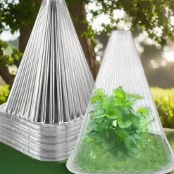 DTOPBUYAGE - 50 pièces de cloches pour plantes de jardin dtopbuyage