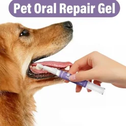 DTOPBUYAGE - 2 pièces gel réparation buccale pour animaux