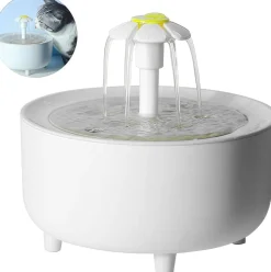 DTOPBUYAGE - Abreuvoir silencieux pour chiens et chats