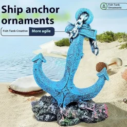 DTOPBUYAGE - Ancre de bateau en corail pour aquarium