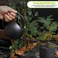 DTOPBUYAGE - Arrosoir en acier inoxydable, 400 ml