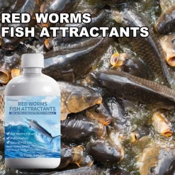 DTOPBUYAGE - Attractif à vermine rouge pour pêche, 30 ml - dtopbuyage