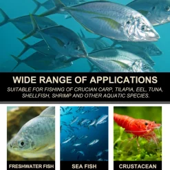 DTOPBUYAGE - Attractif pour poissons (pâte d'orge et de patate douce), 60 ml - dtopbuyage