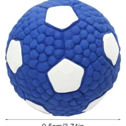 DTOPBUYAGE - Balles grincantes indestructibles pour chien mâcheur