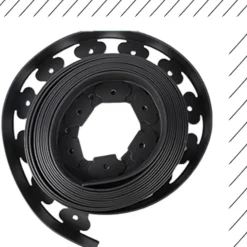 DTOPBUYAGE - Bande de séparation herbe - pierre pour jardinage 5 cm x 5 cm x 1 m dtopbuyage