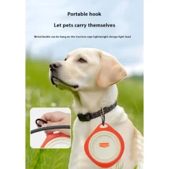 DTOPBUYAGE - Bol de nourriture pour chien en silicone pliable dtopbuyage