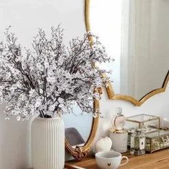 DTOPBUYAGE - Bouquet de fleurs simulées d'étoiles dtopbuyage