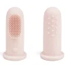 DTOPBUYAGE - Brosse à dents silicone pour animal de compagnie transparente
