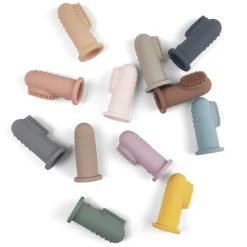 DTOPBUYAGE - Brosse à dents silicone pour animal de compagnie transparente